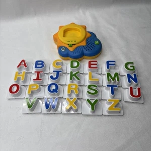 LEAPFROG Sunshine Fridge Phonics Magnetic Alphabet Set  All 26 Letters WORKS - Picture 1 of 5