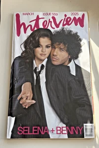 Interview Magazine March 2025 Selena and Benny Issue 559 - Picture 1 of 5