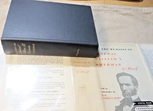 MEMOIRS OF GENERAL WILLIAM T. SHERMAN by Himself Indiana Press 1957 HC/DJ - Picture 1 of 12