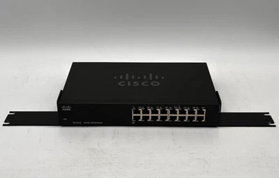 Cisco  (SF100-16) 16-Ports Rack-Mountable Ethernet Switch-No Charger - Image 1 of 4