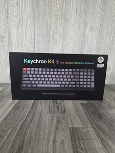 Keychron K4 Mechanical Keyboard v2(K4A3) Red Tactile Gateron Switches  96% - Picture 1 of 10