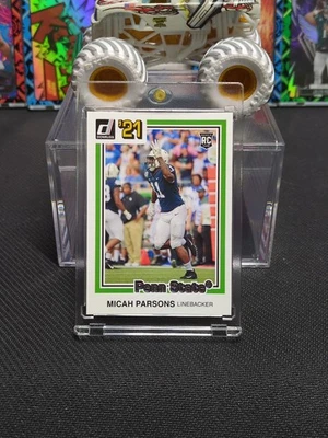 2021 Panini Chronicles Draft Picks - Donruss Retro Micah Parsons #27 (RC) - Image 1 of 3
