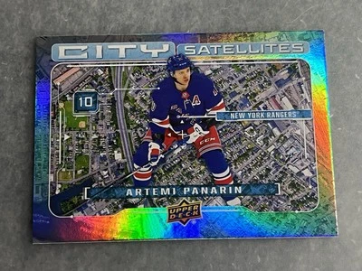 2024-25 Upper Deck NHL Series 1 City Satellites #CS-18 Artemi Panarin - Image 1 of 2