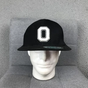 Ohio State Buckeyes Hat Cap Fitted Mens XL Black White NCAA Football Stretch - Picture 1 of 10