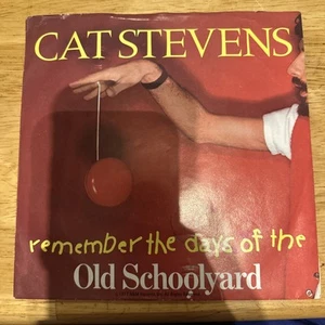 (REMEMBERBER THE DAYS OF THE) OLD SCHOOLYARD by Cat Stevens (7" Vinyl Single) - Picture 1 of 3
