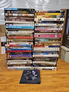 Classic Hollywood DVD Lot (60+) Cary Grant, Hitchcock, Clark Gable, Film N - Foto 1 di 1