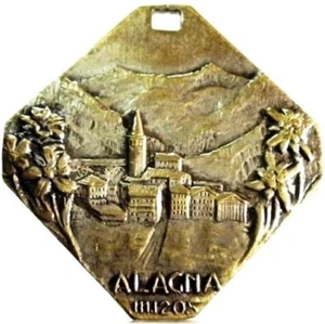 ALAGNA-Vercelli (Alpinismo-Monte Rosa) Medaglia - Imagen 1 de 6