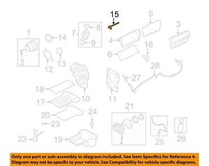 FORD OEM 08-10 E-350 Super Duty Engine Engine Parts-Camshaft Sensor 8C3Z12K073A - Picture 1 of 2