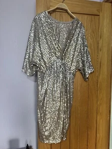 Oasis sequinned dress Size 16 - Picture 1 of 3