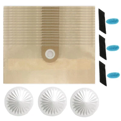 Dust Bags & Filter Kit for VAX 2000 2001 2300 2301 Powa 4000 Vacuum Cleaner x 3 - Image 1 of 4