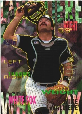 1995 Fleer #123 Mike LaValliere Chicago White Sox - Image 1 of 2
