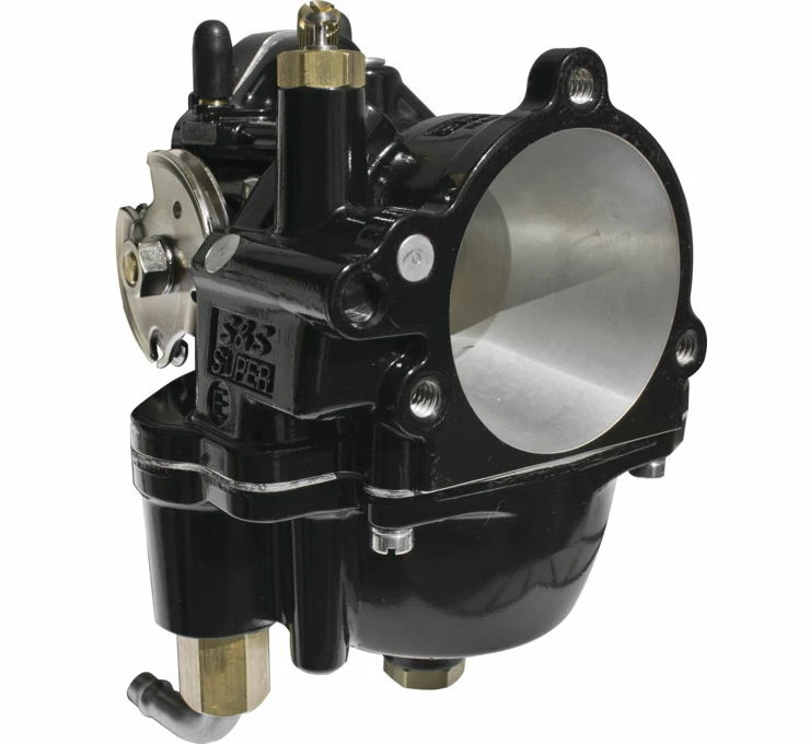 Harley Davidson 1957-2006 Super E Carburetor Black S & S 110-0133 - Image 1 of 1