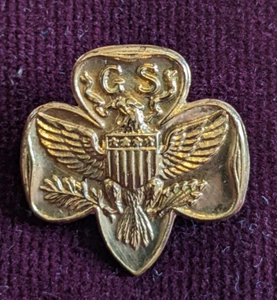 Insignia de amistad vintage de Girl Scouts of America EE. UU. - Imagen 1 de 3