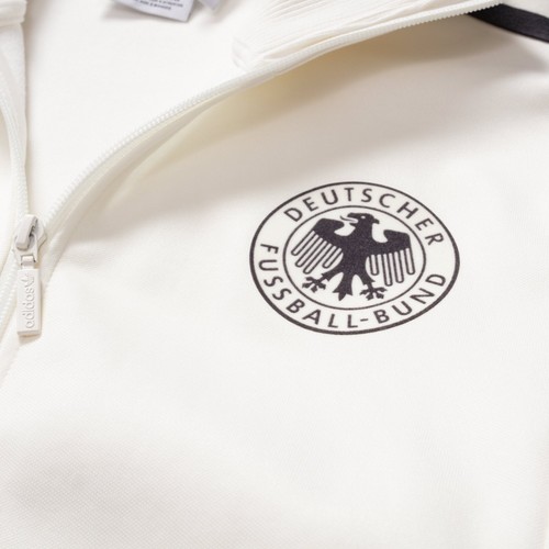 OFF WHITE Adidas Beckenbauer Track Jacket Germania Retro Off White Top Originale Taglia XS