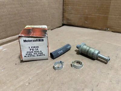 Ford C5UZ-9155-A FG-14 Fuel Filter D2OE9155AA -- NOS OEM - Image 1 of 4