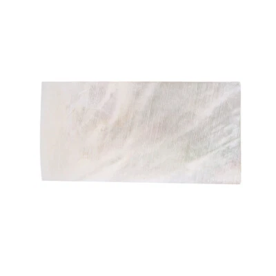 Musiclily Pro Mother of White Pearl Guitar Inlay Material Blank Sheet 50x25x2mm
