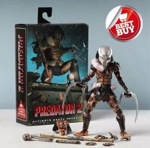 Figura de acción Ultimate Snake Predator 7" 1:12 Predator 2 NUEVA EN CAJA DE EXHIBICIÓN - Imagen 1 de 11