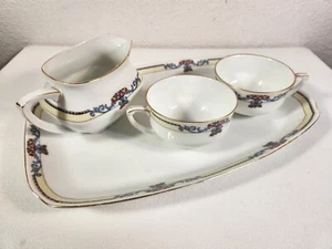 Plato tazas de té y crema Durer Tea Service porcelana Pirkenhammer Checoslovaquia - Imagen 1 de 22