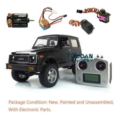 Capo 1/6 RC Crawler Off-Road Car Kits SIXER1 Model W/I6S Radio ESC Motor Lights - Image 1 of 4