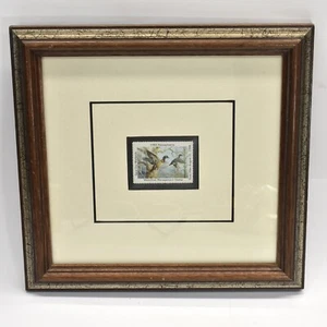 Ducks Unlimited Framed 1983 Pennsylvania Waterfowl Management Stamp - Picture 1 of 3