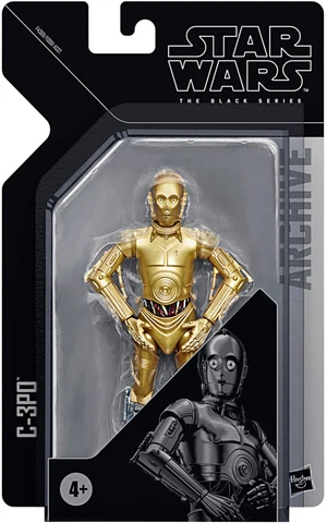 Star Wars The Black Series Archive - C-3PO 6" Action Figure Premium ANH F4369 Cover