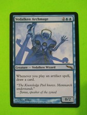Vedalken Archmage #55 (R) - Mirrodin - MTG Magic the Gathering - NM