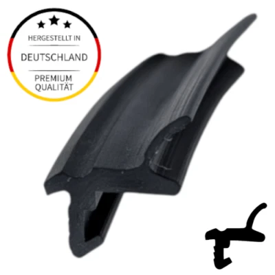EINFACH-DICHTUNGEN.DE Fensterdichtung passend für Braas Blefa Gummidichtung Farbe: Schwarz Menge: 5m