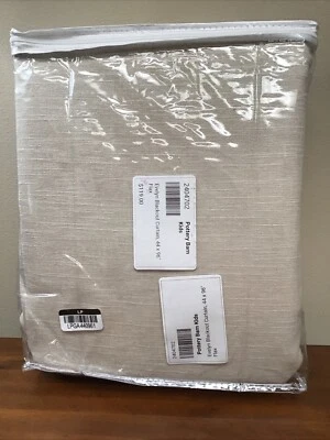 NOVO Painel de Cortina Pottery Barn Kids Evelyn Linho Blackout LINHO 44 x 96" - Imagem 1 de 4