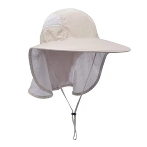 Unisex Outdoor Activities Uv Protecting Sun Hats With Neck Flap - Picture 1 of 6