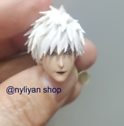 1/12 Samouraï cheveux blancs sculpture tête garçon taille 6''SHF figurine corps