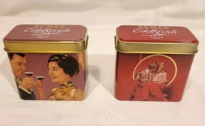2 Vintage 80er Eckes Edelkirsch Blechdose Dose - Bild 1 von 5