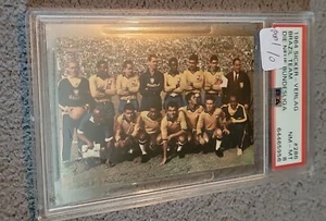 Pele 1964-65 Sicker-Verlag Die Neue Bundesliga Brazil #286 PSA Nm/Mt 8 Pop 1 - Picture 1 of 2