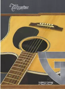 Takamine Guitars Catalog Booklet Sale Brochure G series - Foto 1 di 2