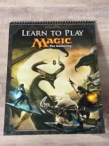 Magic The Gathering Learn To Play 2010 Spiral Binder Promo Guide WOTC #KBC - Picture 1 of 7