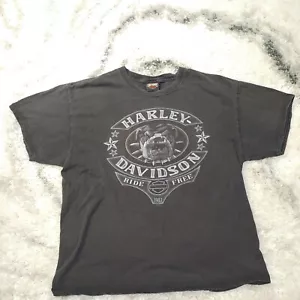 Sturgis 2012 Long Sleeve Black Men's T-Shirt Motorcycle Harley - Size XL - Picture 1 of 5