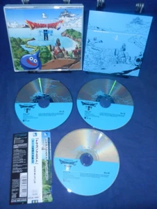 Dragon Quest Game Sound (Ongen Daizenshu) Vol 2, 3 CDs-LN, JAPAN,w/Obi Strip,Man - Picture 1 of 8