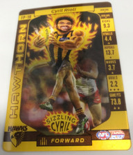 2017 AFL TEAMCOACH TRADING CARD FOOTY POWERS  3-D CARD FP10 CYRIL RIOLI-HAWTHORN