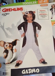  Gremlins Gizmo Size 3T-4T Toddler Costume New Jumpsuit  - Picture 1 of 1