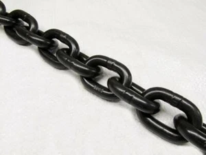 Cadena de eslabón corto de acero de aleación de 8 mm grado 100 2,5 toneladas - cabestrillo elevador 2,5 T swl - Imagen 1 de 2
