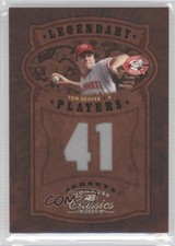 2005 Donruss Classics Legendary Players Jersey Number Materials /41 Tom Seaver