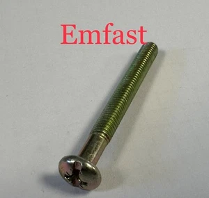 Varias longitudes 2,5 mm o 3,5 mm pan pozi máquina tornillo acero zinc y zinc amarillo - Imagen 1 de 1