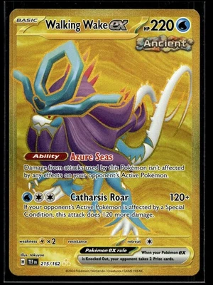 Walking Wake ex - Hyper Rare SV05: Temporal Forces 215/162 NM - Image 1 of 2