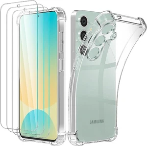 Clear Case For Samsung A17 / S25 FE / S25 Ultra / A26 5G Shockproof Phone Cover - Picture 1 of 12