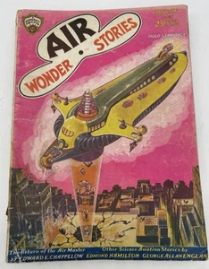 Vintage Air Wonder Stories 1930 März. Pulp Science Fiction G - Bild 1 von 8