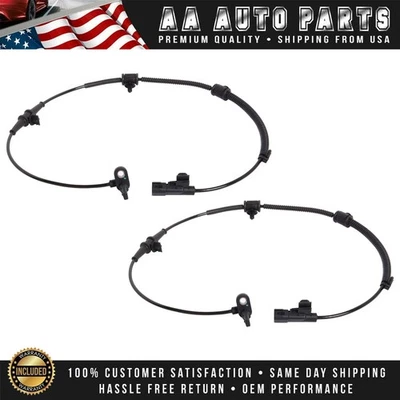 2PCS Front ABS Wheel Speed Sensor Right & Left fit 2012-2017 Buick Verano 2.4L - Image 1 of 4