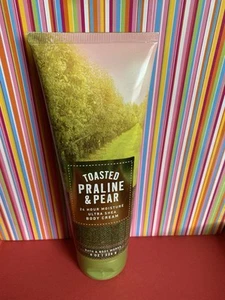 Bath & Body Works TOASTED PRALINE PEAR Ultra Shea Hand & Body Cream - Picture 1 of 1