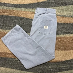BDG Men’s Corduroy Pants Light Blue Size 34 Straight Leg Urban Outfitters - Picture 1 of 7