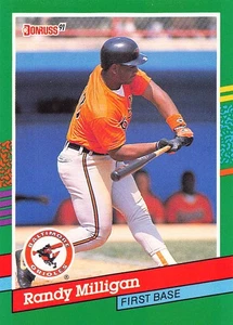 Randy Milligan 1991 Donruss 542a Baltimore Orioles BASEBALL Card - Picture 1 of 2