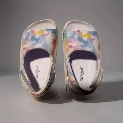 Sandalia con plantilla Cat & Jack para niños pequeños 5 Wynne EVA - TieDye Foto 1 de 4