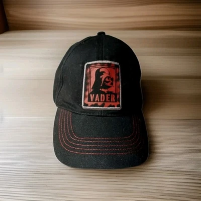 Star Wars Darth Vader Kids Boys Baseball Cap Black Hat Red Trim One Size - Image 1 of 4